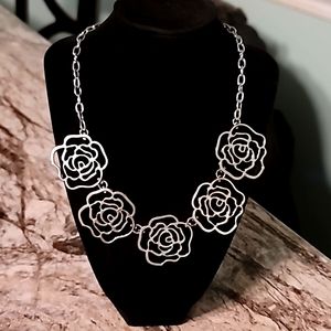 Necklace and earrings set (new)